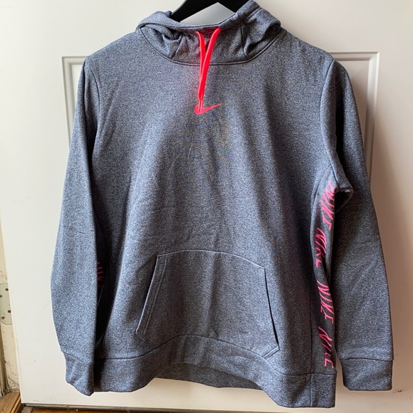 Nike Sweaters - Women’s XL Nike Dry-Fit Sweatshirt Dark Heather Gray